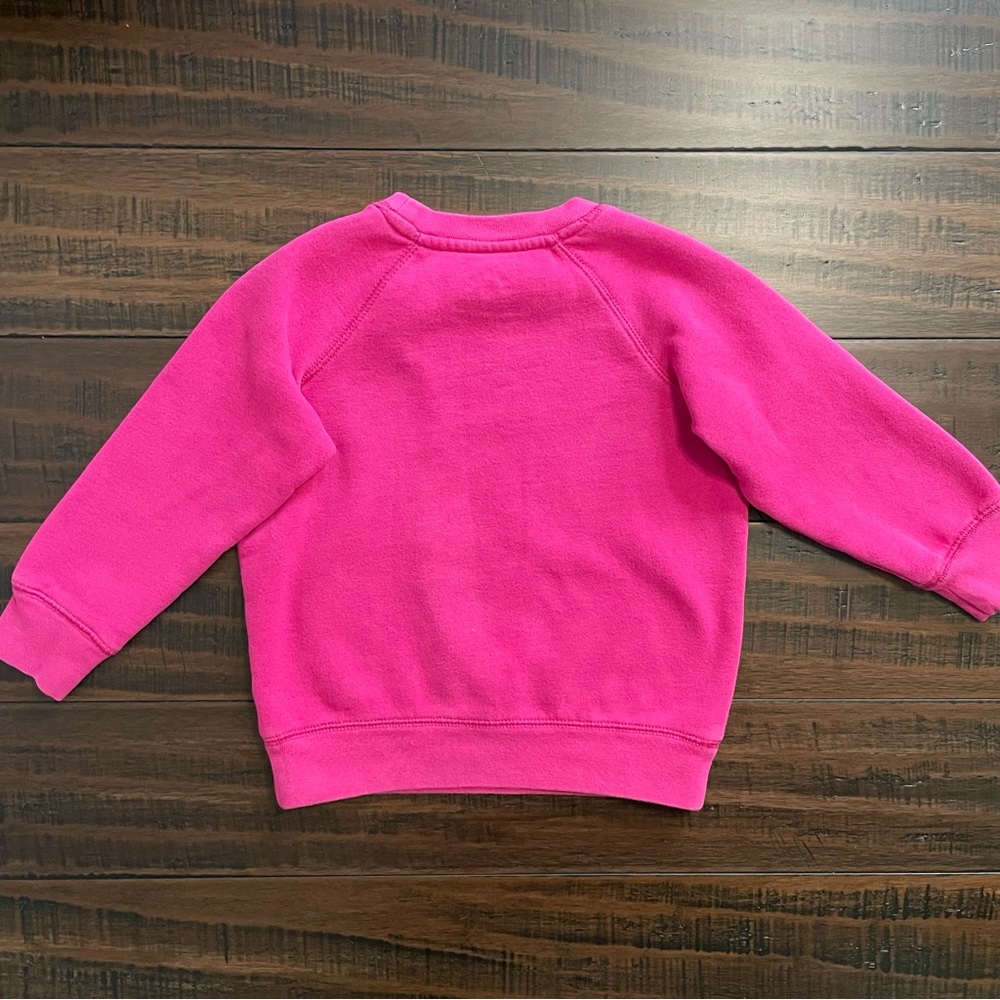 Primary Kids Dark Pink Crewneck Sweatshirt - Picture 6 of 9